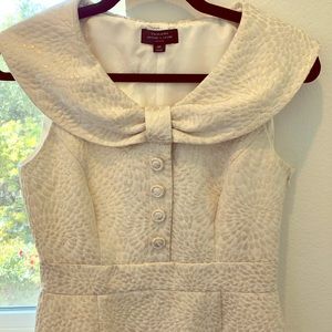 Tahari Petite Audrey Hepburn style wedding Dress